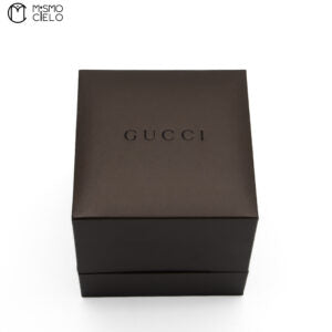 112 Toile Bangle Silver and Brown