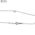 SV925 and 3.6mm Diamond 1.4g Necklace