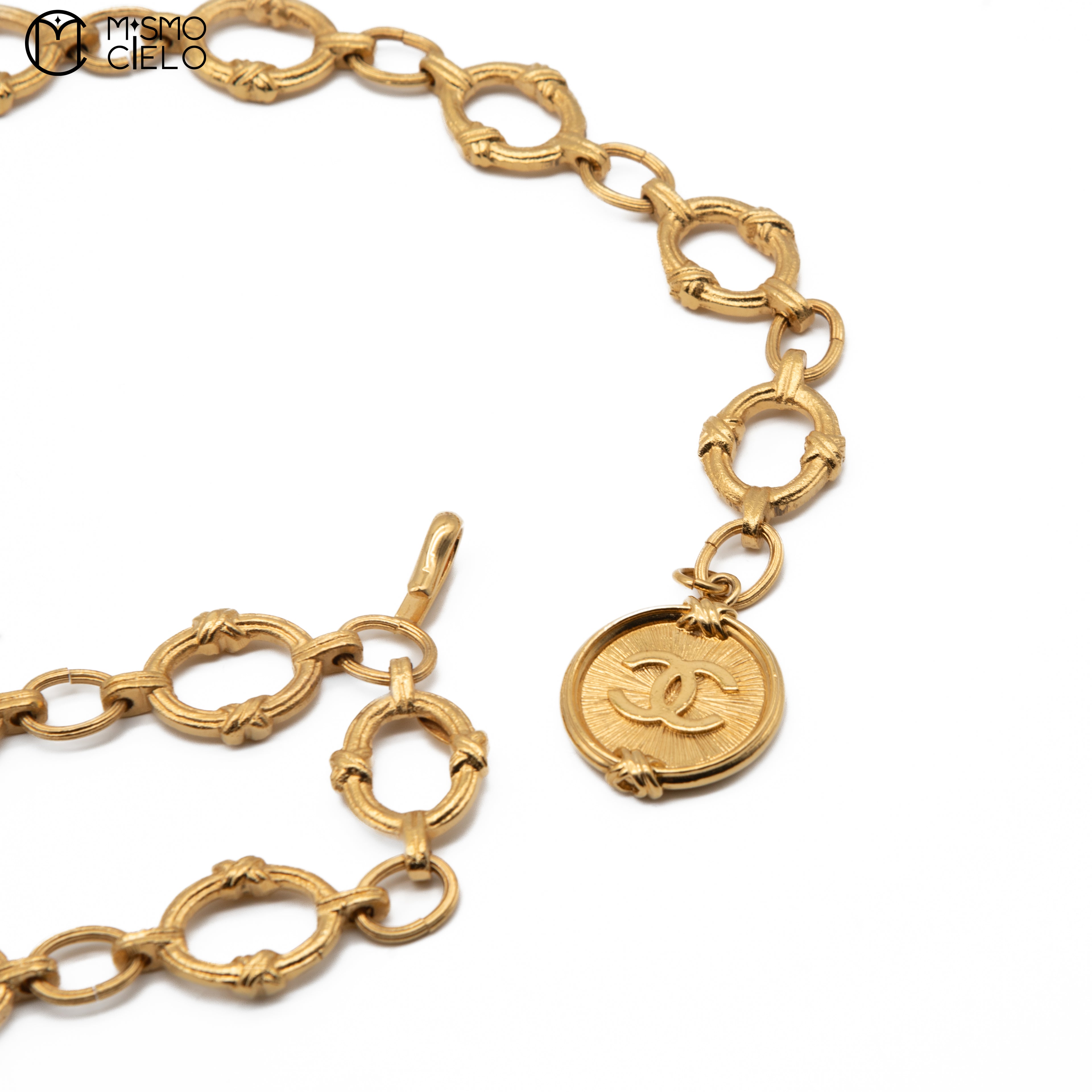 Coco Mark Big Chain Belt 25