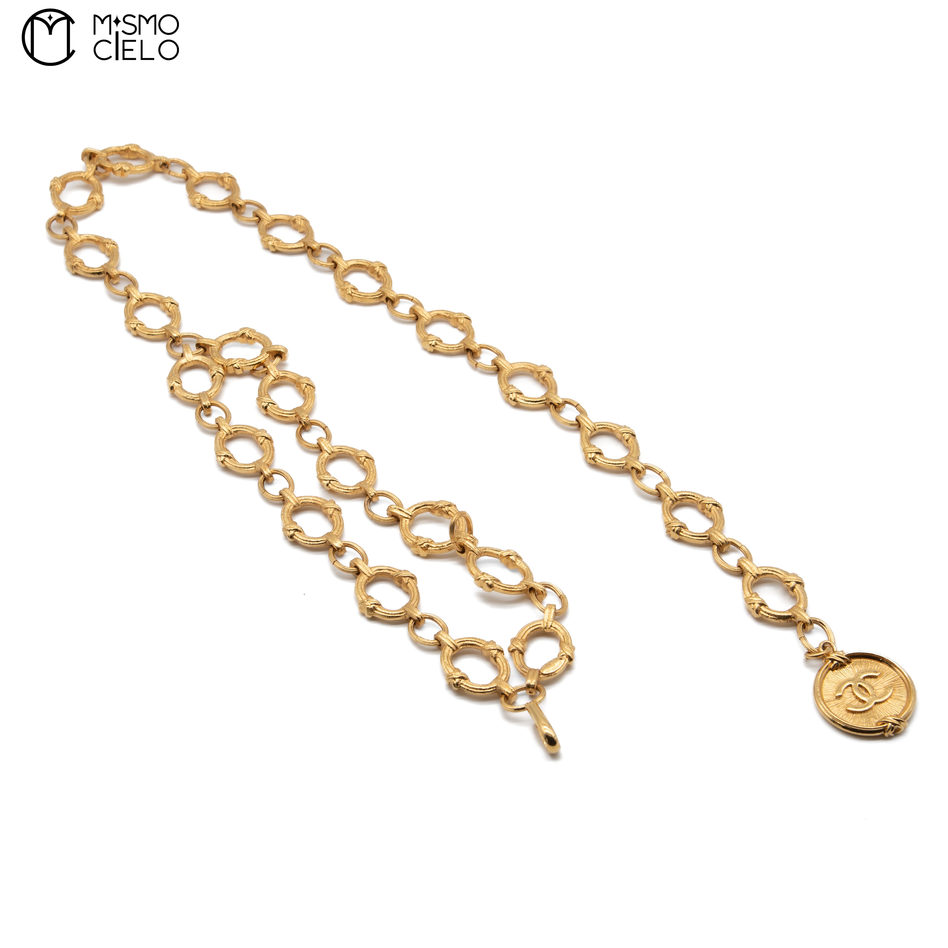 Coco Mark Big Chain Belt 25