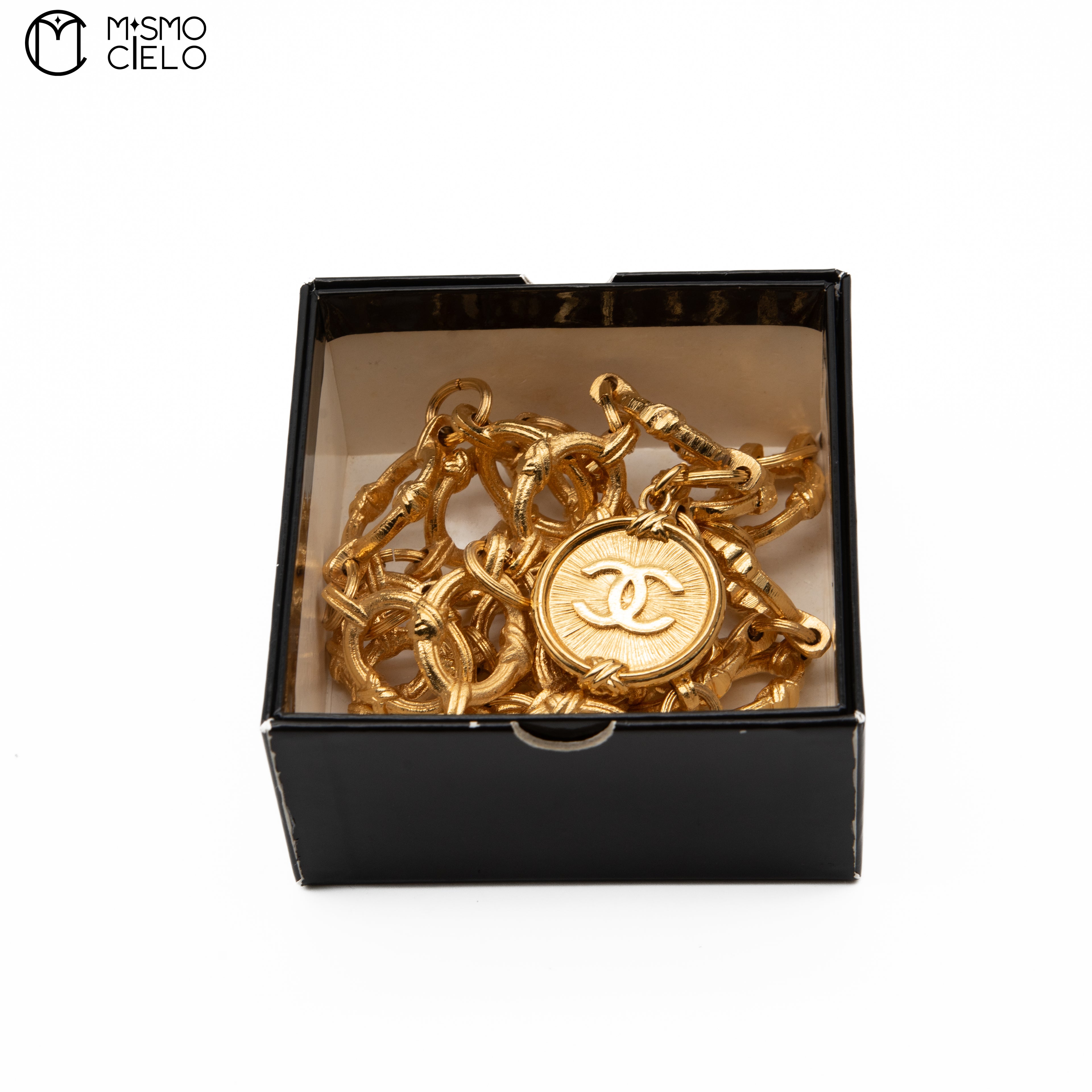 Coco Mark Big Chain Belt 25