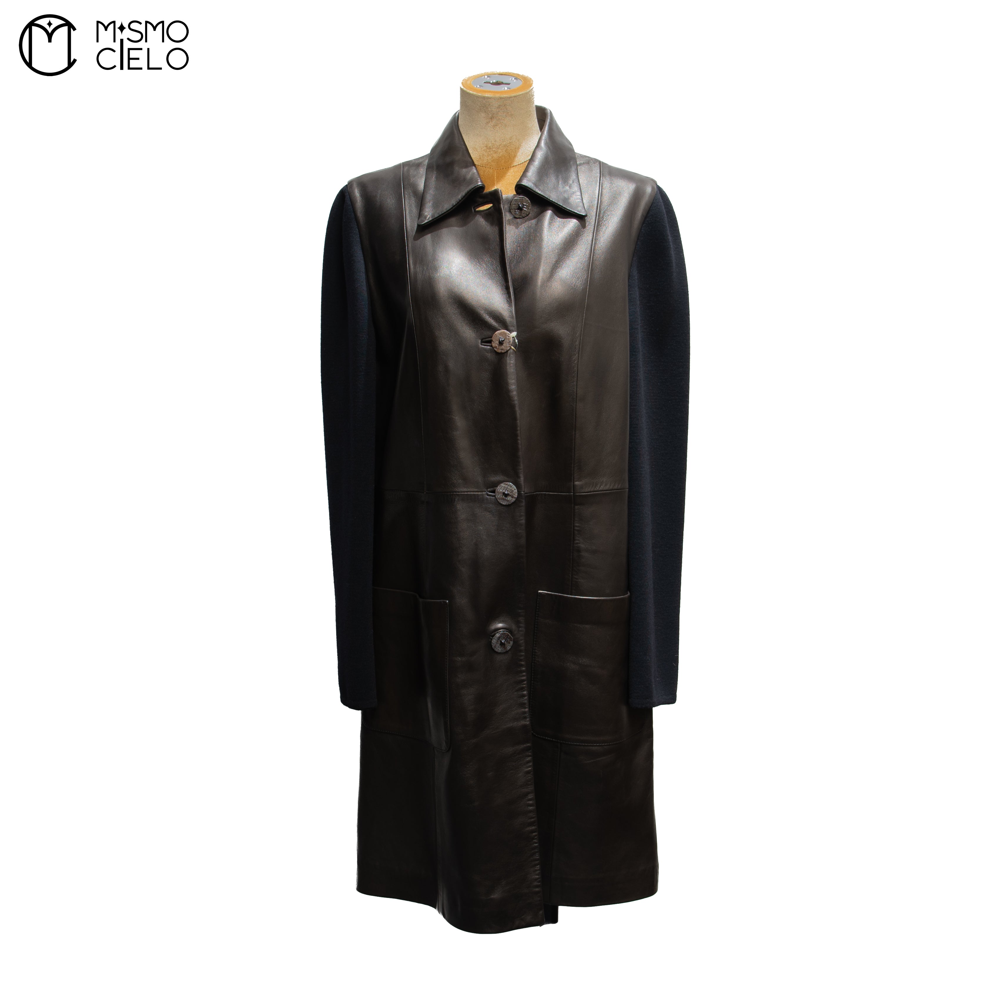 Wool and Lamb Skin Coat