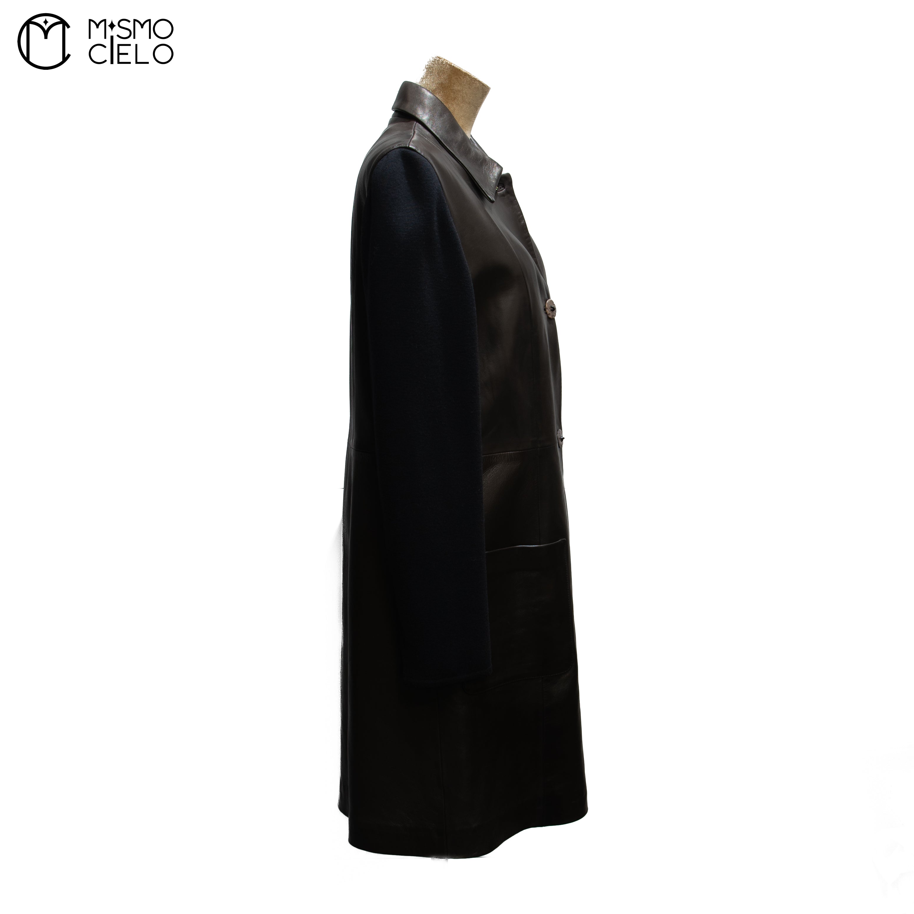 Wool and Lamb Skin Coat