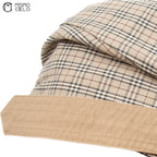 Beige Trench Coat Blue