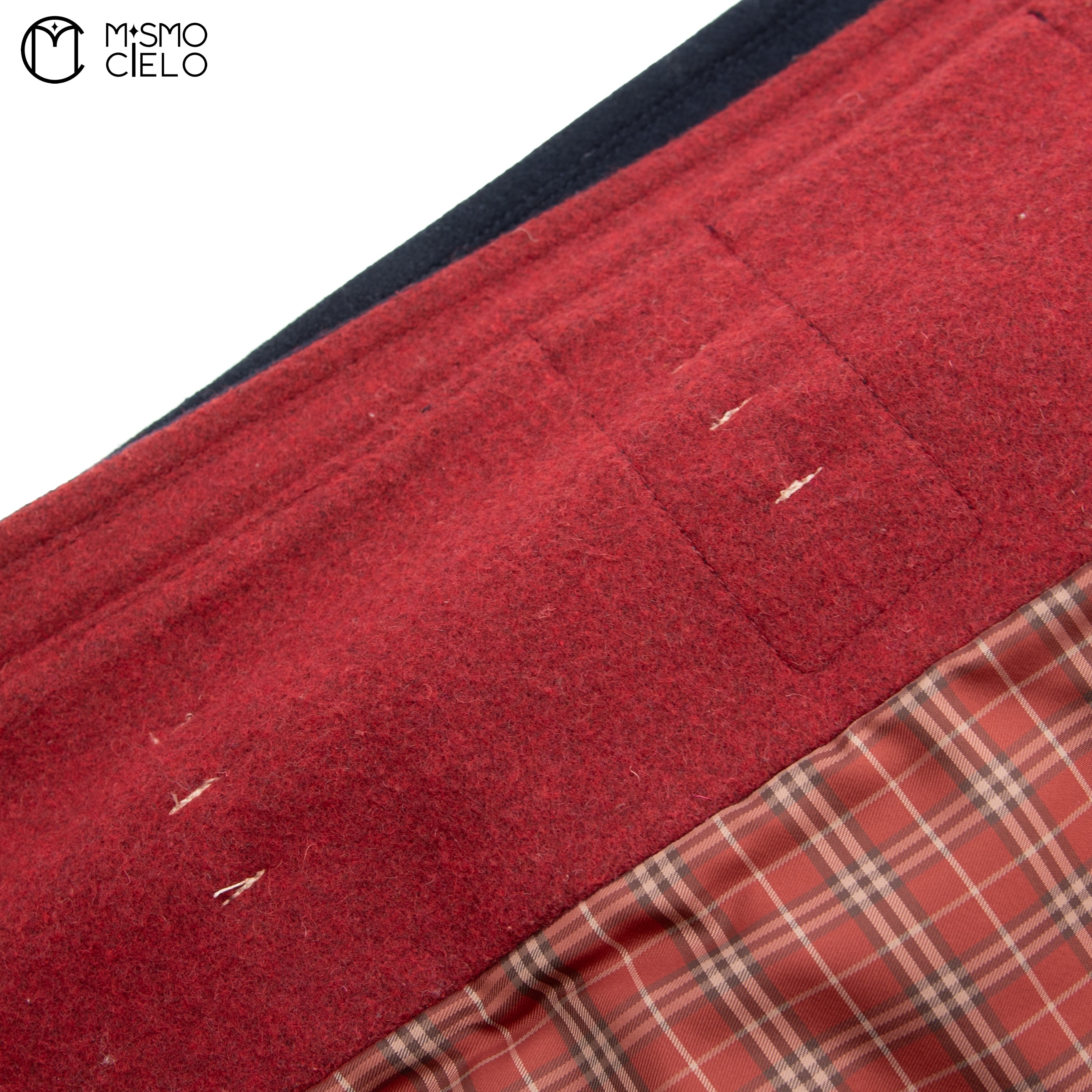 Navy Duffle Coat Black Label