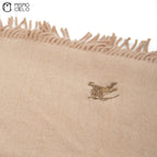 Light Brown Wool Scarf