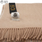 Light Brown Wool Scarf