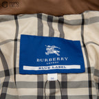 Brown Feather Down Coat Blue Label