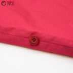 Fuchsia Trench Coat White London Label