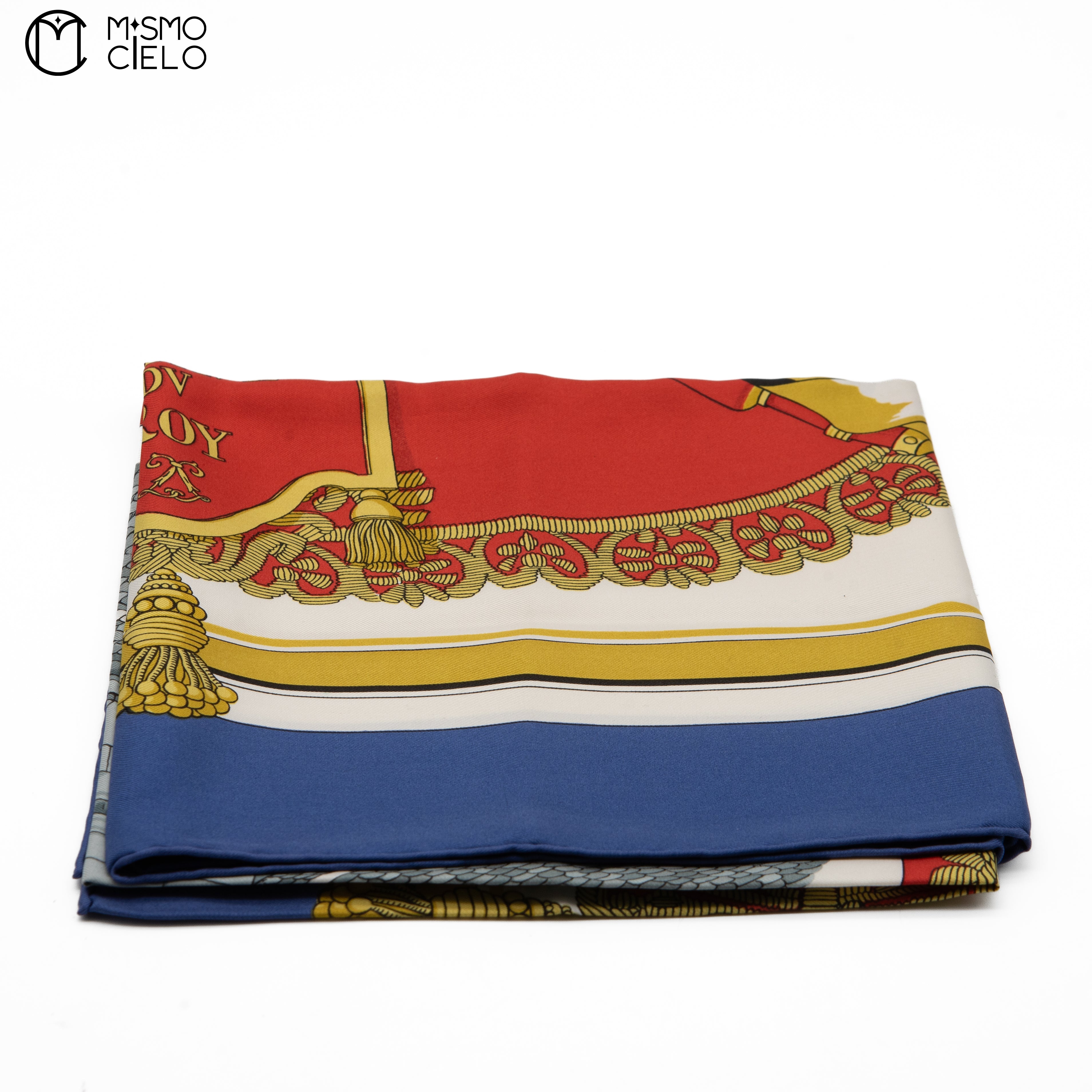 HERMES Carre 90 Versailles Le Pave DV Roy