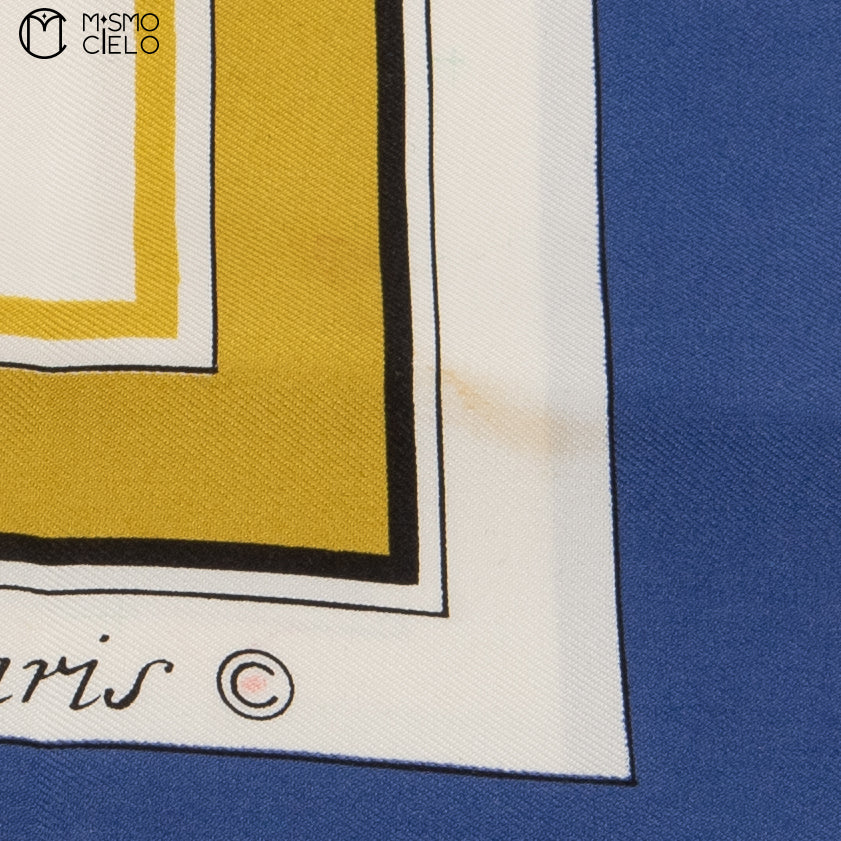 HERMES Carre 90 Versailles Le Pave DV Roy