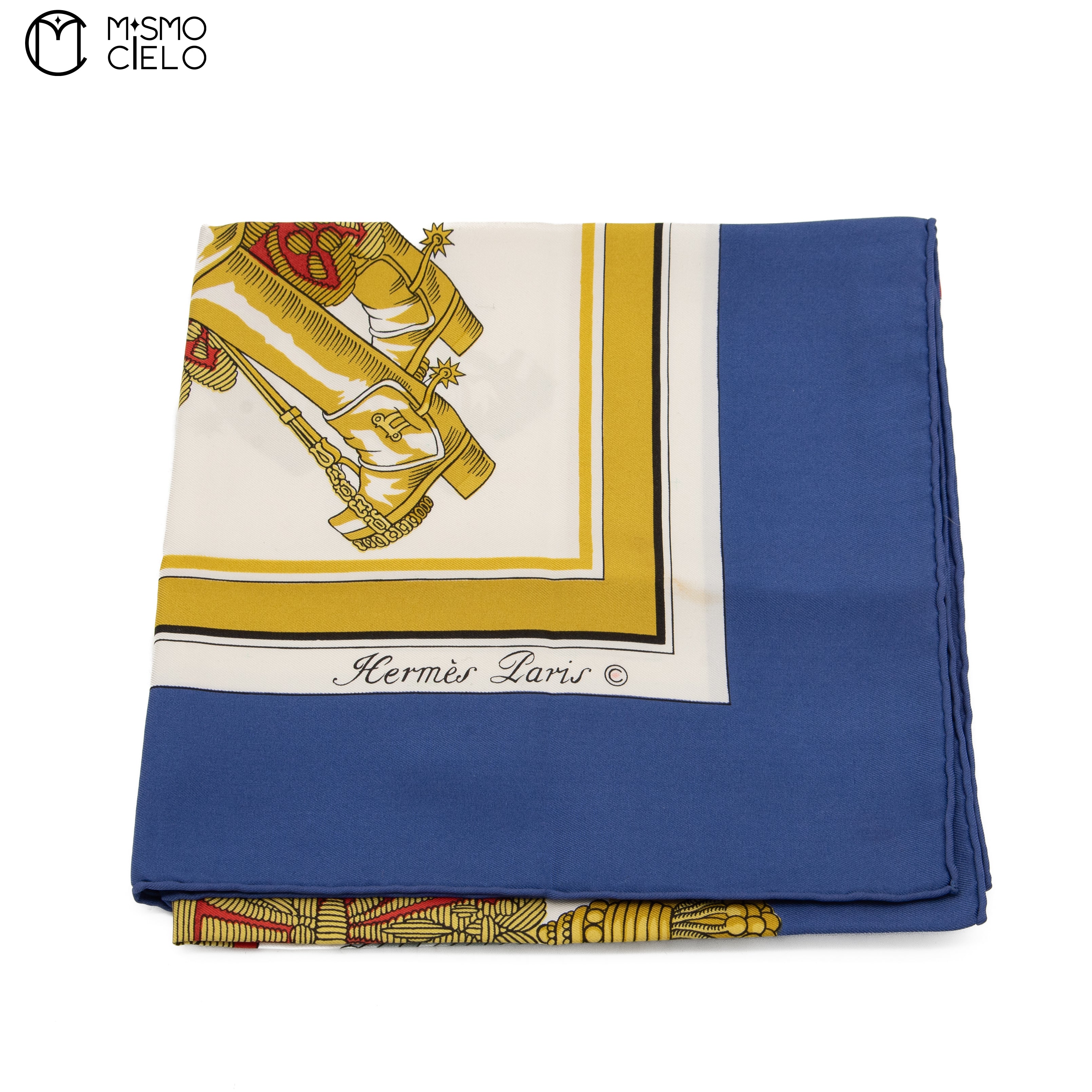 HERMES Carre 90 Versailles Le Pave DV Roy