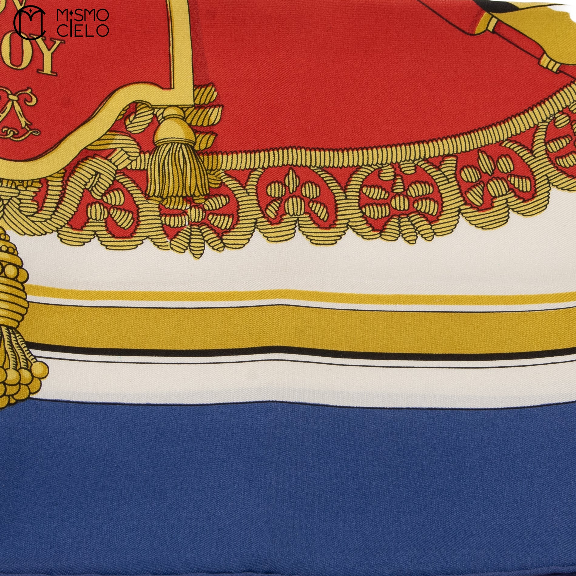 HERMES Carre 90 Versailles Le Pave DV Roy