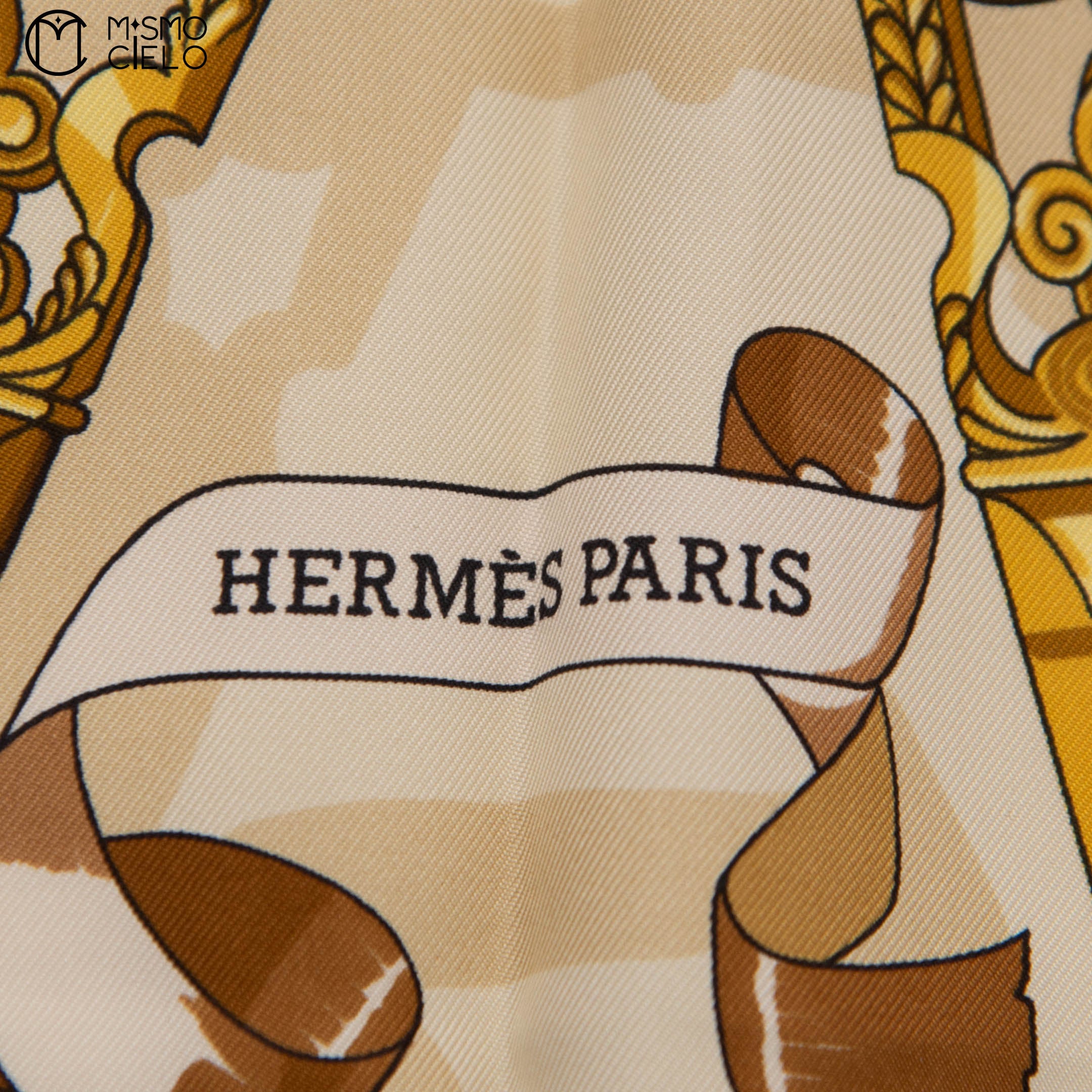 HERMES Carre 90 Copeaux