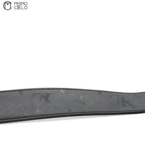 Wide Blue and Silver Belt