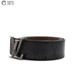 Wide Blue and Silver Belt