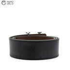 Wide Blue and Silver Belt