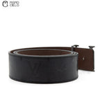 Wide Blue and Silver Belt