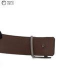 Wide Blue and Silver Belt