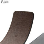 Wide Blue and Silver Belt