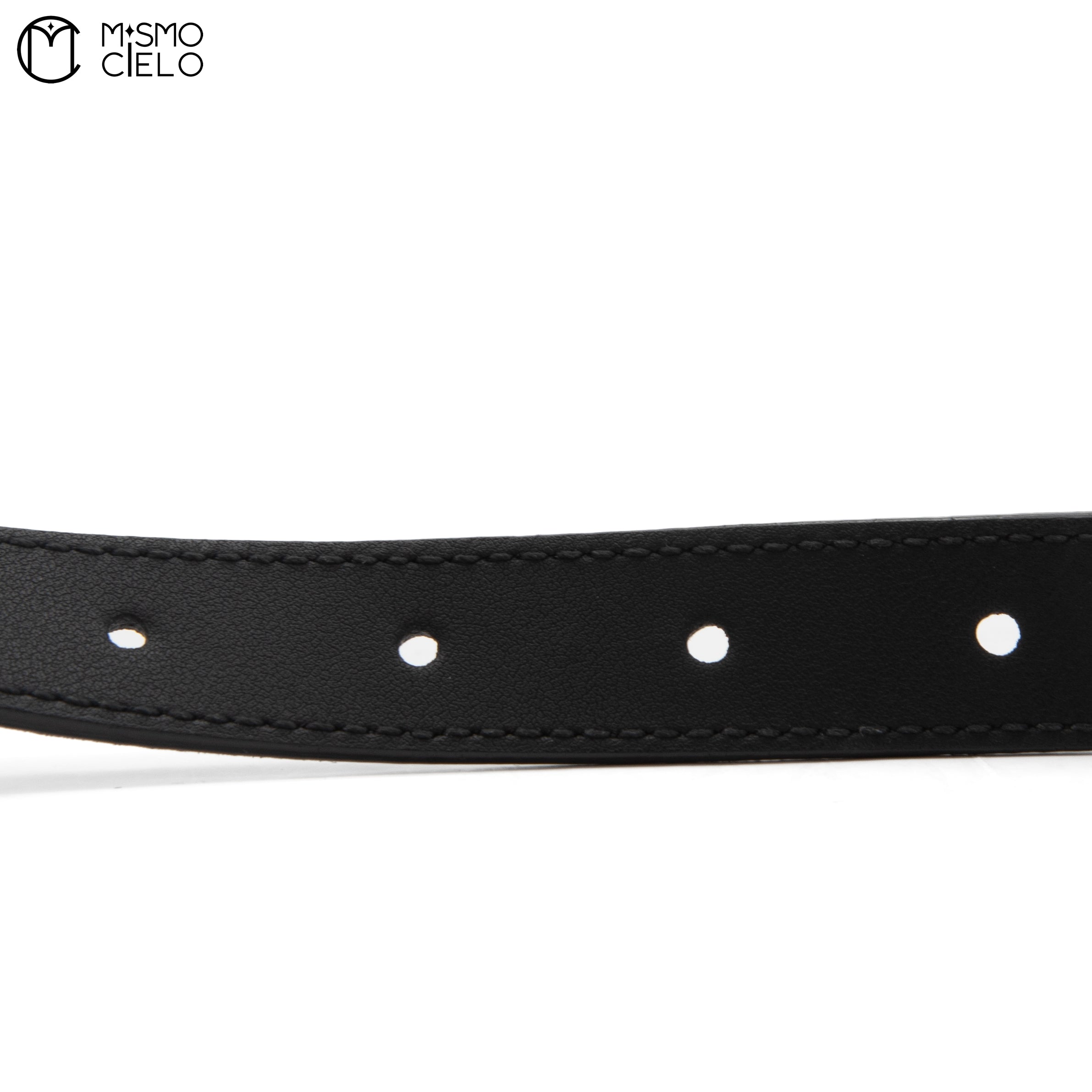 Black and Gold GG 2cm Marmont Belt