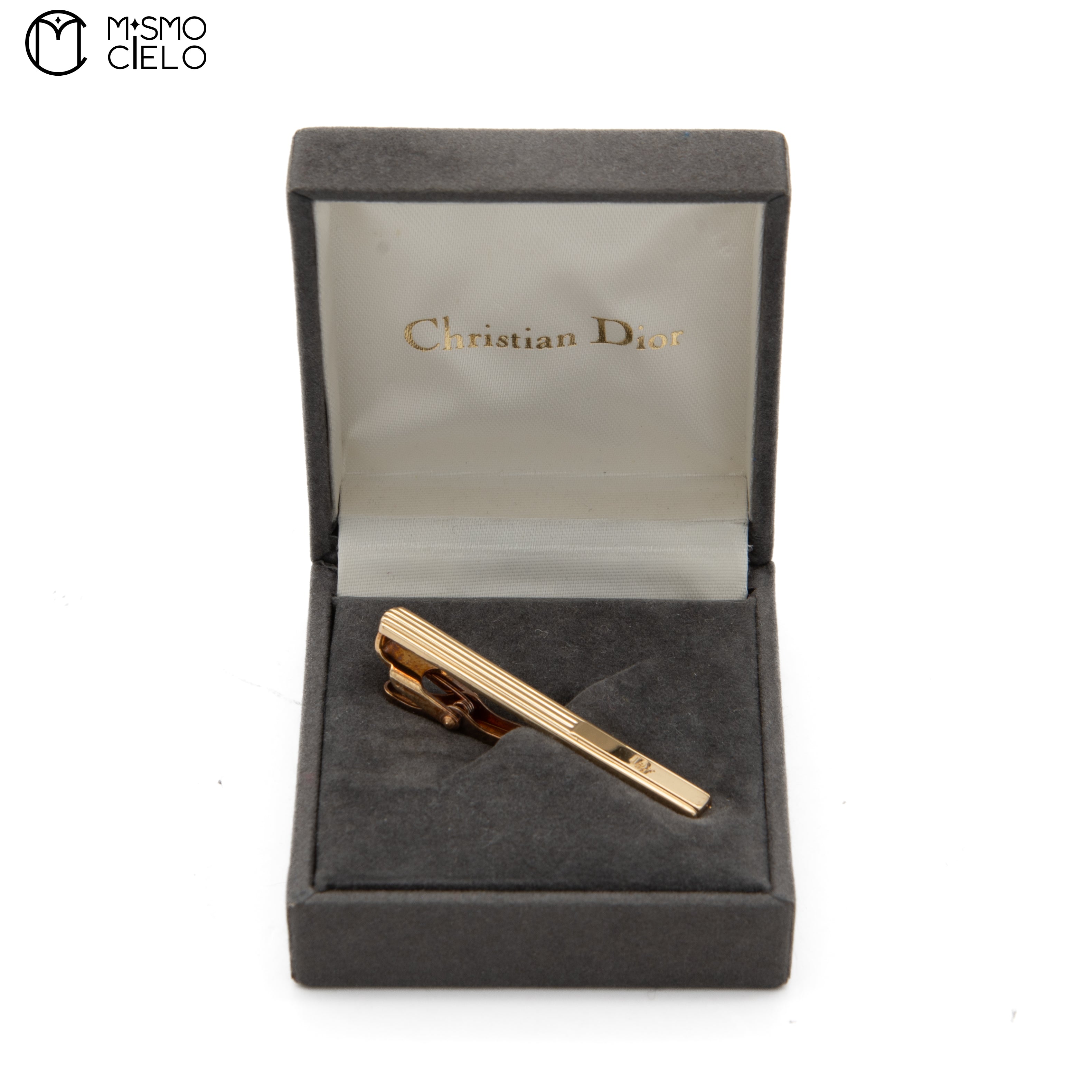 CHRISTIAN DIOR Gold Tie Pin *