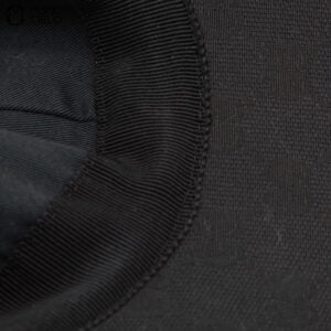 Black Interlocking GG Wool Baseball Cap