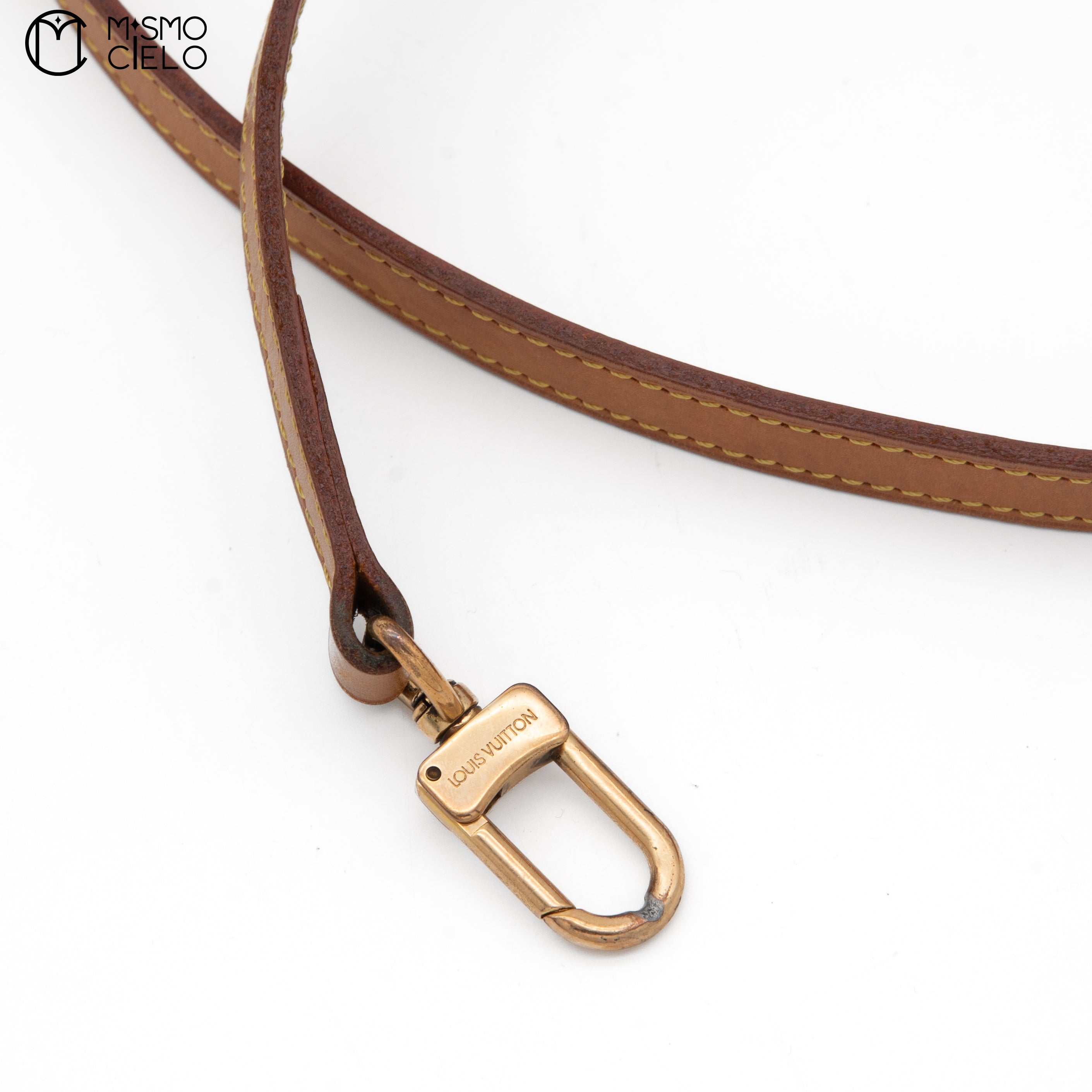 LOUIS VUITTON Leather Strap 90 x 1.6cm