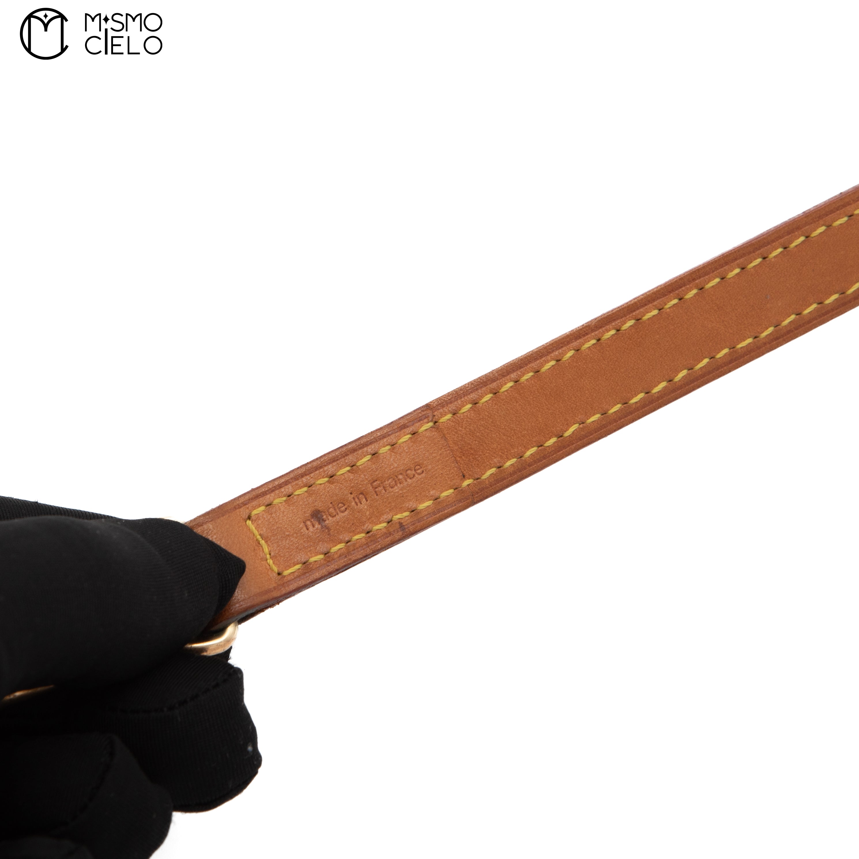 LOUIS VUITTON Leather Strap 90 x 1.6cm