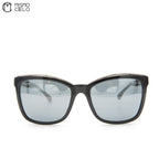 Black 5361Q Acetate Frame Cat Eye Sunglasses