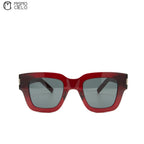 Red Full Rim Sunglasses