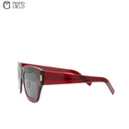 Red Full Rim Sunglasses