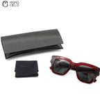Red Full Rim Sunglasses