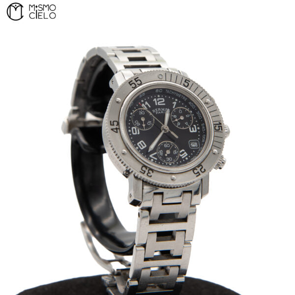 Clipper Black Dial Chrono Watch