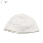 White Shelly Knit Kids Beanie Size
