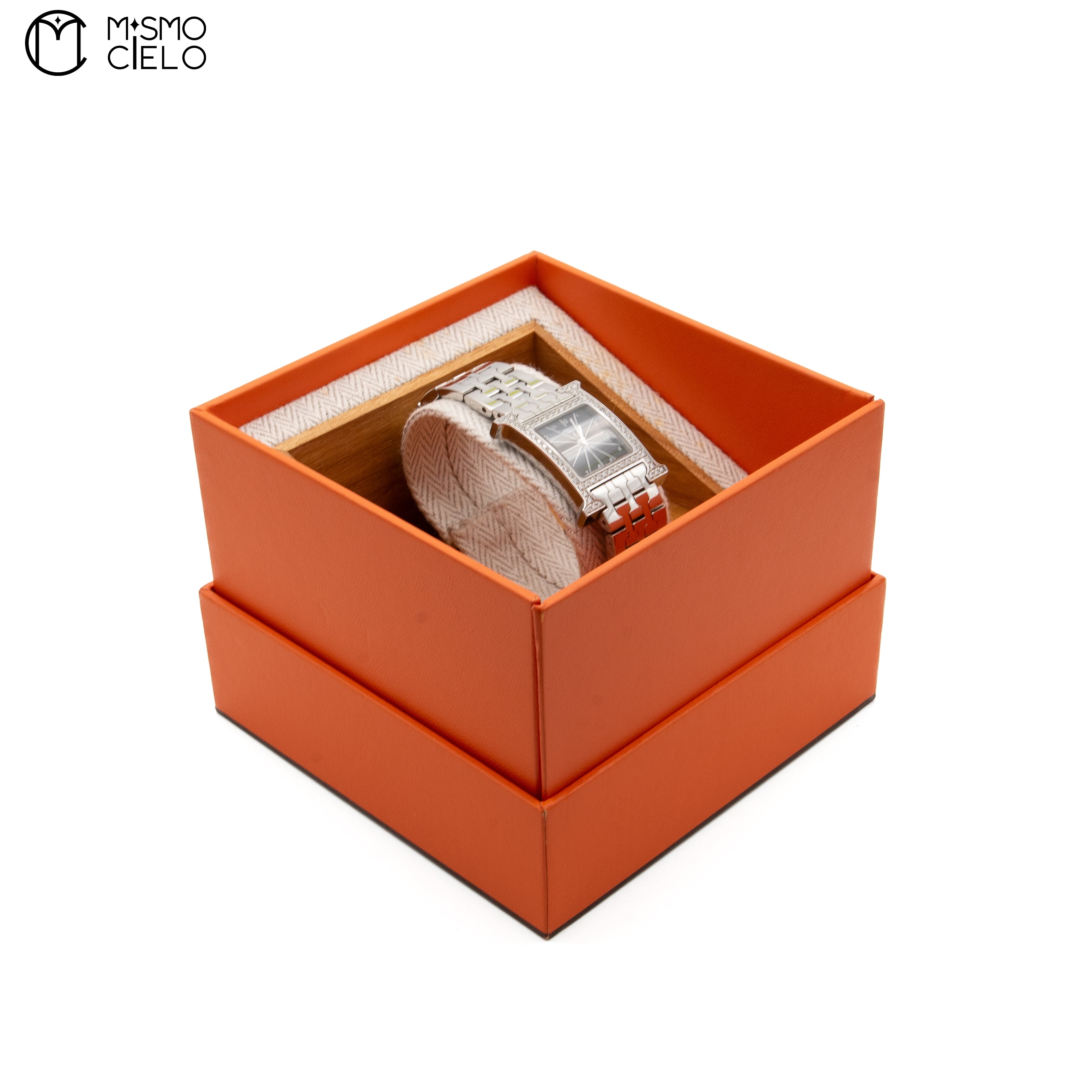 HH1.230 Diamond Bezel Black Dial Watch