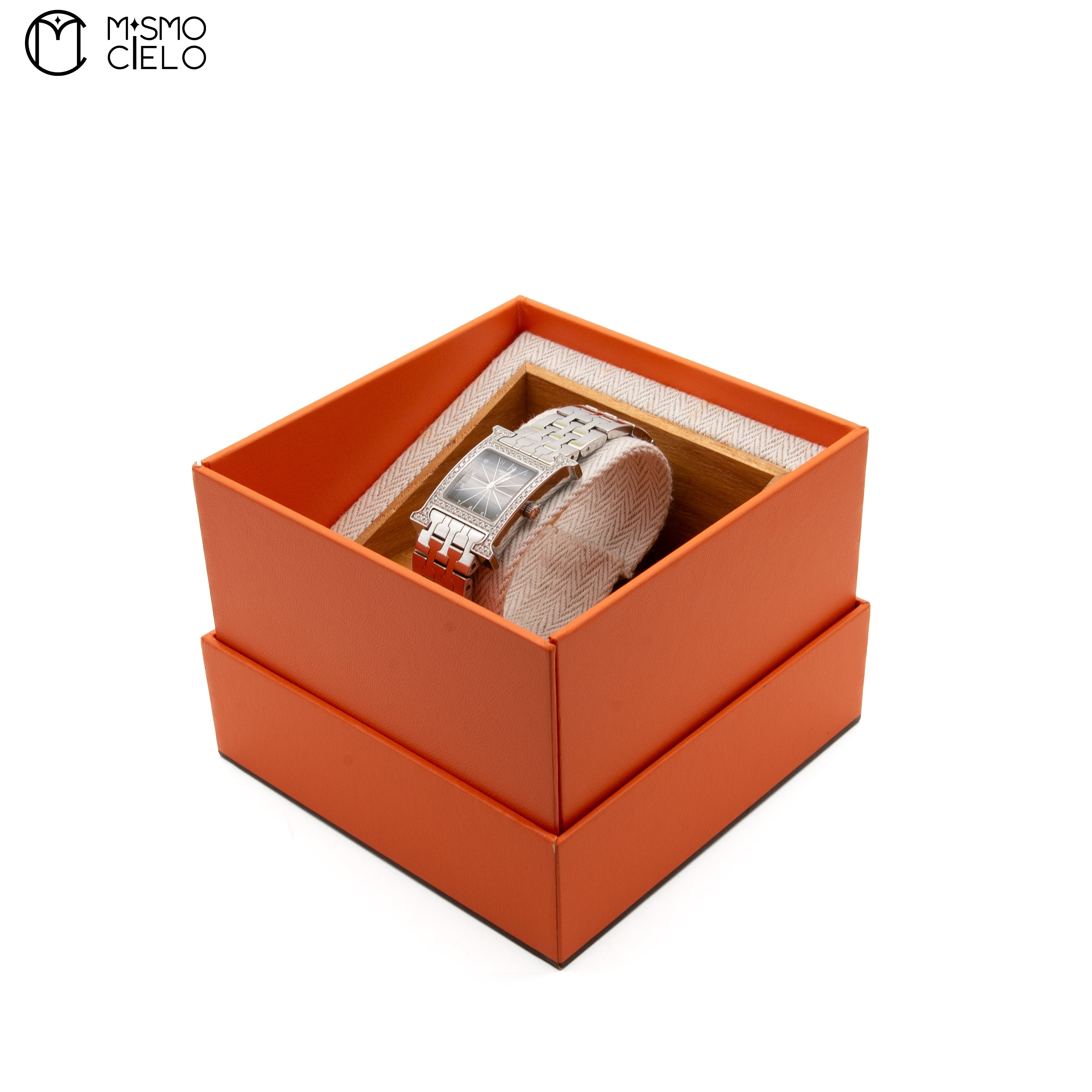 HH1.230 Diamond Bezel Black Dial Watch