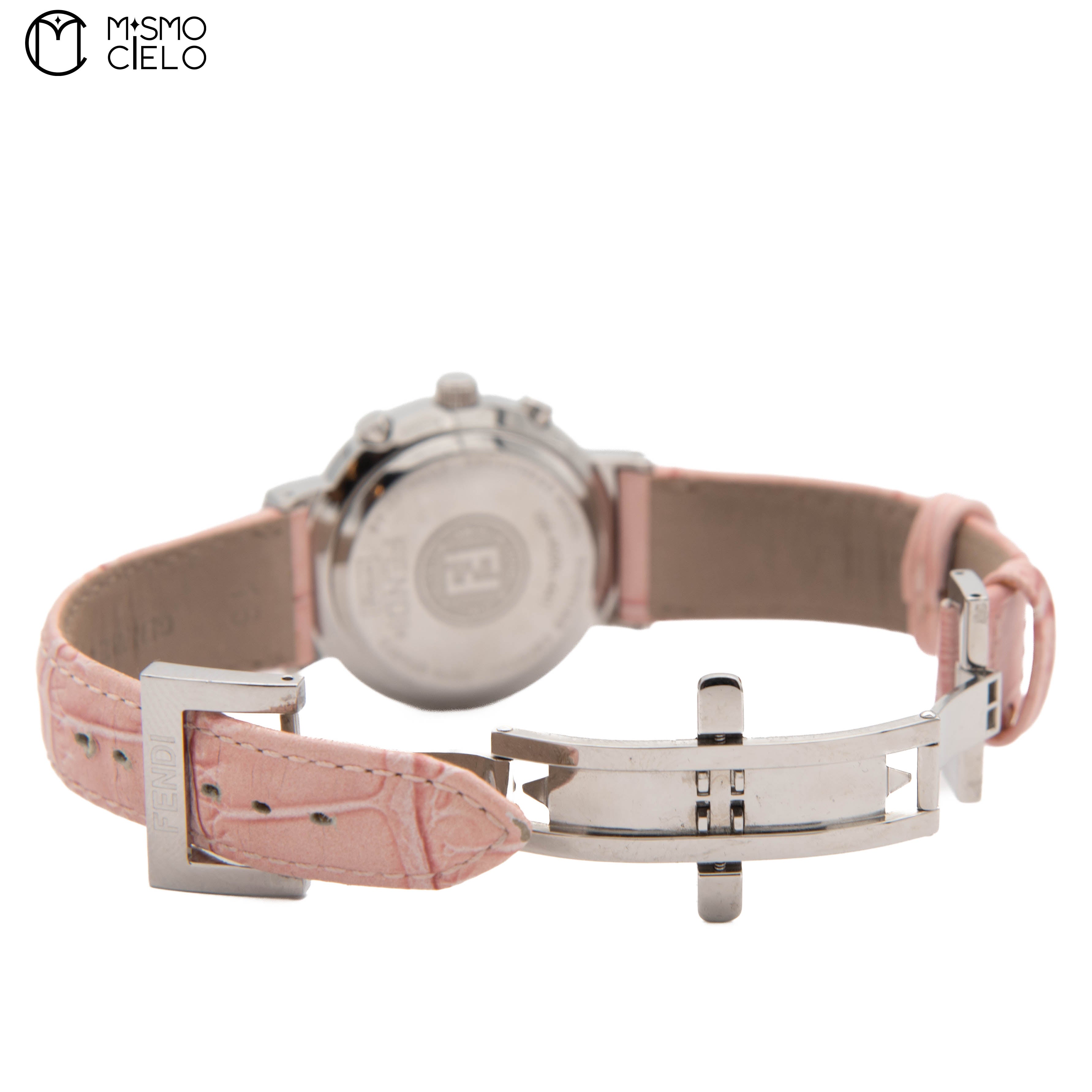 FENDI Zucca Orologi Pink Dial 4500L Watch