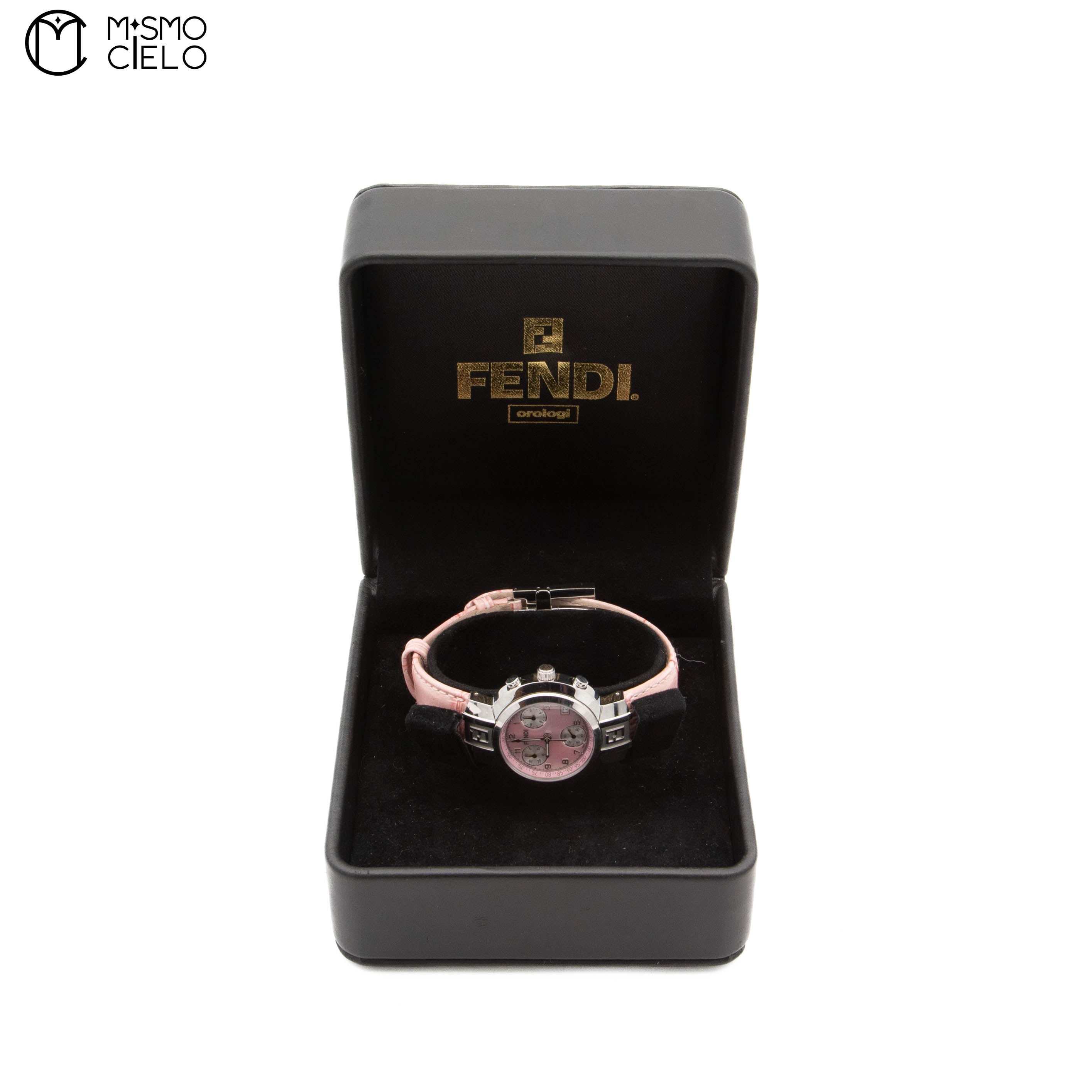 FENDI Zucca Orologi Pink Dial 4500L Watch