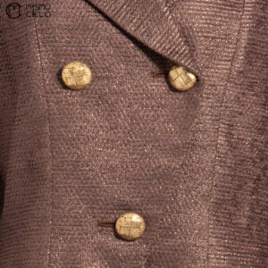 Brown Gold Thread Jacket