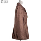 Brown Gold Thread Jacket