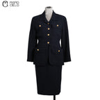 Black Coco Mark Suit Set Size