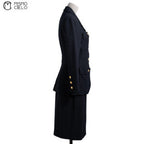 Black Coco Mark Suit Set Size