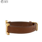 Gold and Brown Watch