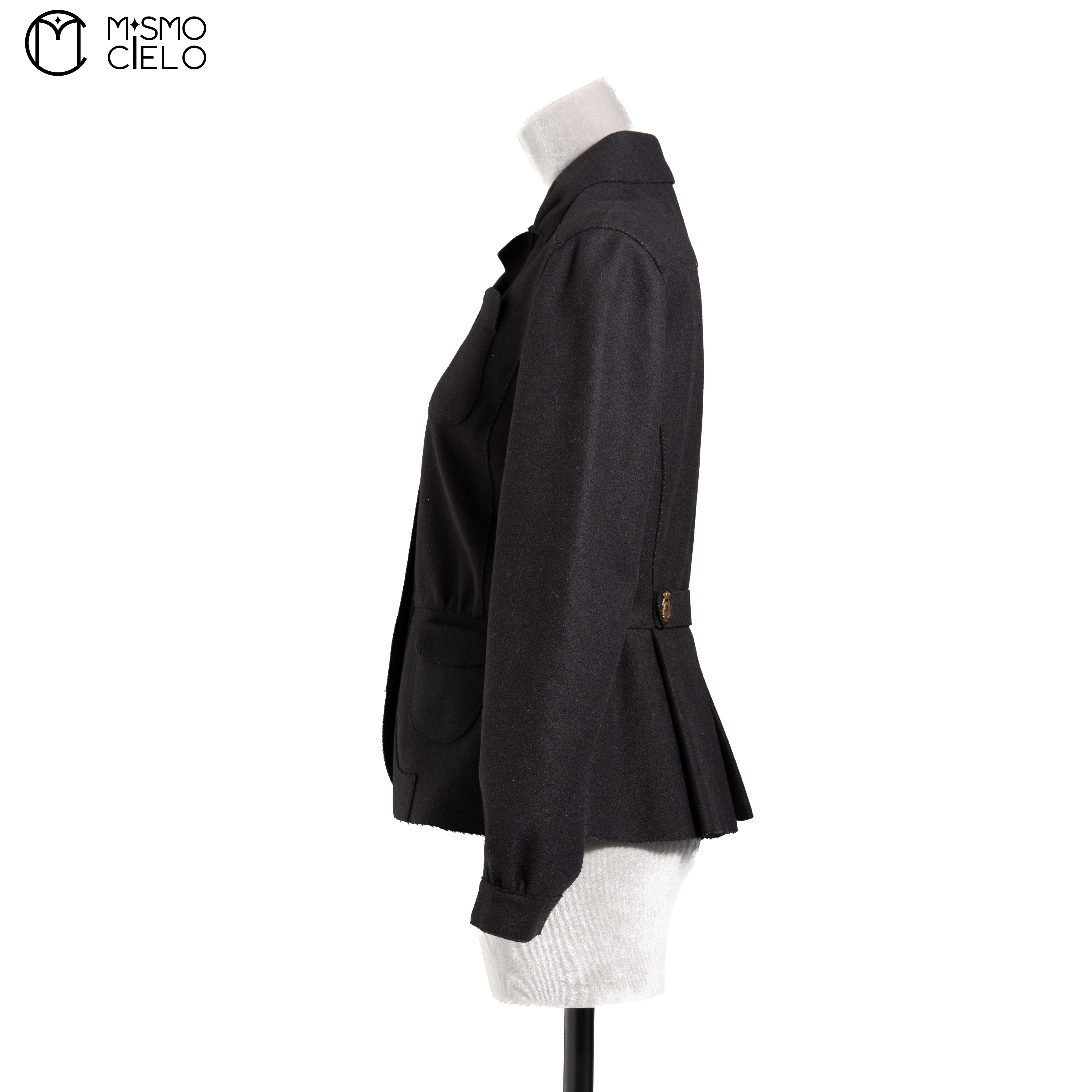 MIU MIU Black Jacket Size 40