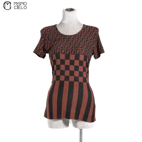 Brown Zucca Pecan Cut Shirt