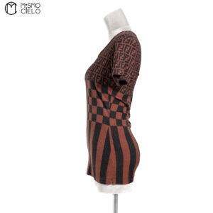 Brown Zucca Pecan Cut Shirt