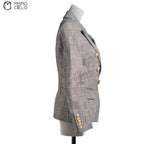 Grey Houndstooth Jacket