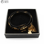 CHANEL Camellia Coco Mark and Heart Icon Belt 65cm *