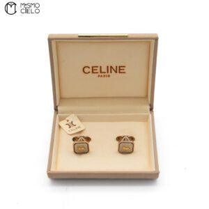 Gold and Silver Cufflinks and Tie Pin